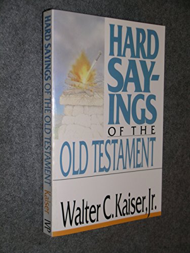 Imagen de archivo de Hard Sayings of the Old Testament a la venta por SecondSale