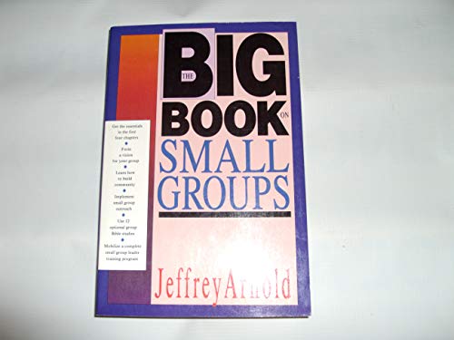 Beispielbild fr The Big Book on Small Groups zum Verkauf von WorldofBooks