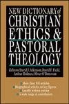 Imagen de archivo de New Dictionary of Christian Ethics and Pastoral Theology a la venta por Better World Books