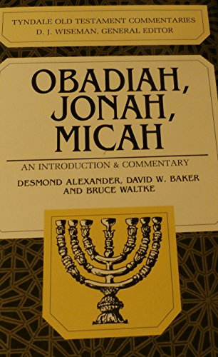 Beispielbild fr Obadiah, Jonah, Micah zum Verkauf von Better World Books