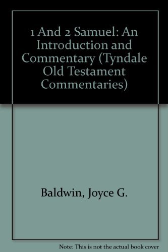 9780830814268: 1 And 2 Samuel: An Introduction and Commentary (Tyndale Old Testament Commentaries)