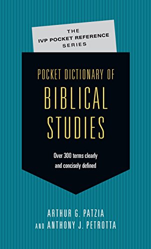 Beispielbild fr Pocket Dictionary of Biblical Studies : Over 300 Terms Clearly and Concisely Defined zum Verkauf von Better World Books