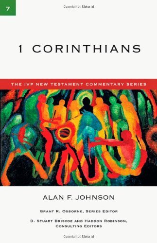 Beispielbild fr 1 Corinthians (IVP New Testament Commentary Series) zum Verkauf von Front Cover Books