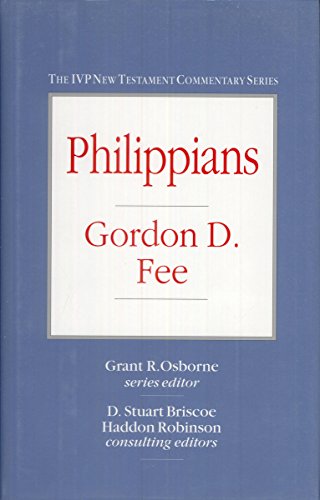 Beispielbild fr Philippians (IVP New Testament Commentary Series) zum Verkauf von Hafa Adai Books