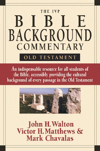 Stock image for The IVP Bible Background Commentary: Old Testament for sale by Unique Books For You