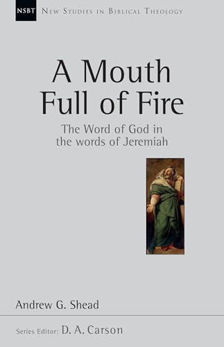 9780830826308: A Mouth Full of Fire: The Word of God in the Words of Jeremiah: 29 (New Studies in Biblical Theology, 29)