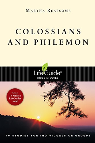 Beispielbild fr Colossians and Philemon (Lifeguide Bible Studies) zum Verkauf von SecondSale