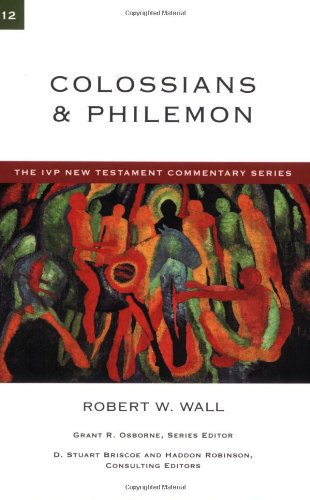 Beispielbild fr Colossians Philemon (The IVP New Testament Commentary Series, Volume 12) zum Verkauf von Wonder Book