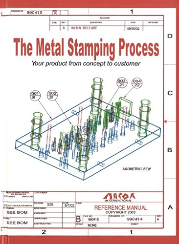 9780831102203: The Metal Stamping Process
