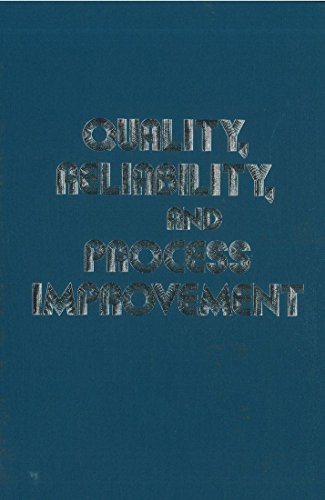 Imagen de archivo de Quality, Reliability & Process a la venta por ThriftBooks-Dallas