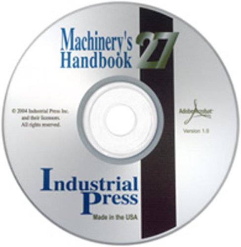 Machinery Handbook CD Rom (9780831127770) by Oberg, Erik; McCauley, Christopher J; Jones, Franklin D; Horton, Holbrook L; Ryffel, Henry H