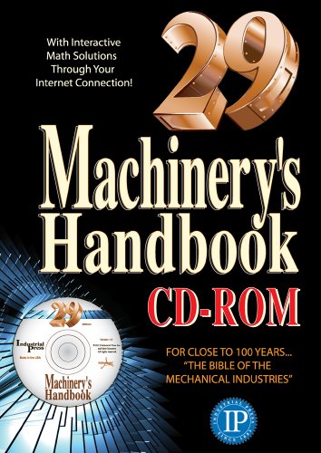 Machinery's Handbook, CD-ROM (9780831129026) by Oberg, Erik