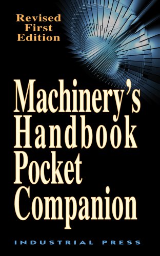 Stock image for Machinerys Handbook, Pocket Companion for sale by Goodwill of Colorado