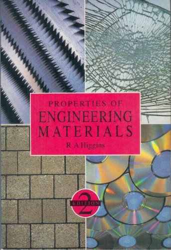Imagen de archivo de Properties of Engineering Materials a la venta por HPB-Red