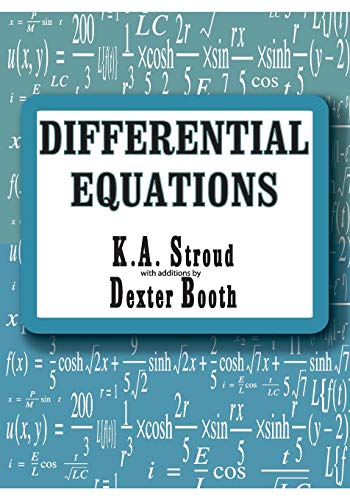 Imagen de archivo de Differential Equations a la venta por Books Unplugged