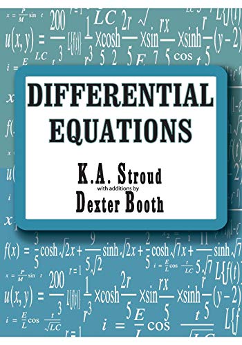 Differential Equations (9780831131876) by K. A. Stroud; Dexter Booth