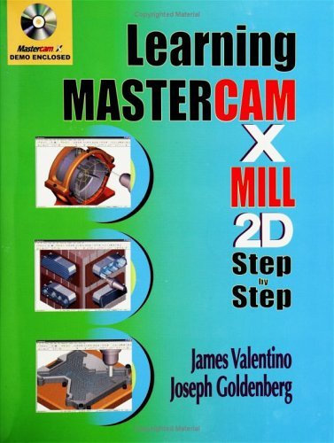 9780831132040: Learning Mastercam X Mill Step by Step in 2D