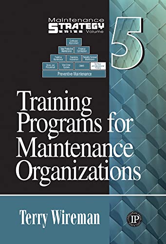 Beispielbild fr Training Programs for Maintenance Organizations zum Verkauf von Better World Books