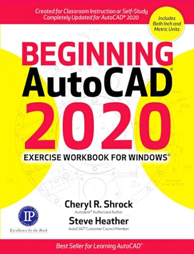 Beispielbild fr Beginning AutoCAD 2020 Exercise Workbook zum Verkauf von Books Unplugged
