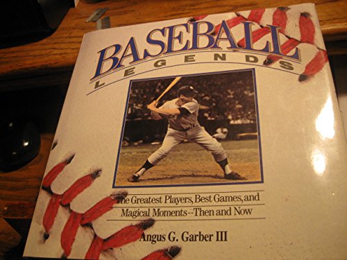 Imagen de archivo de Baseball Legends a la venta por Better World Books