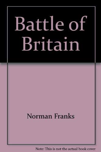 Imagen de archivo de Battle of Britain a la venta por Wonder Book