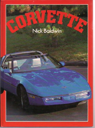 Beispielbild fr Corvette zum Verkauf von Wonder Book