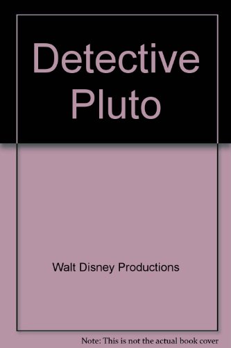 Imagen de archivo de Walt Disney's Detective Pluto; board book a la venta por Alf Books