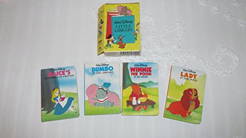 Stock image for Walt Disney Little Library: Prepack B (Alice in Wonderland, Lady at the Pond, Dumbo at the Airport, Winnie-the-Pooh Is Hungry) for sale by Wonder Book
