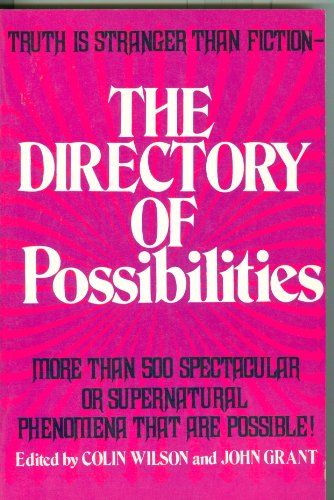 9780831723835: The Directory of Possibilities