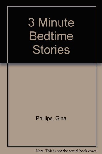 Imagen de stock para 3 Minute Bedtime Stories