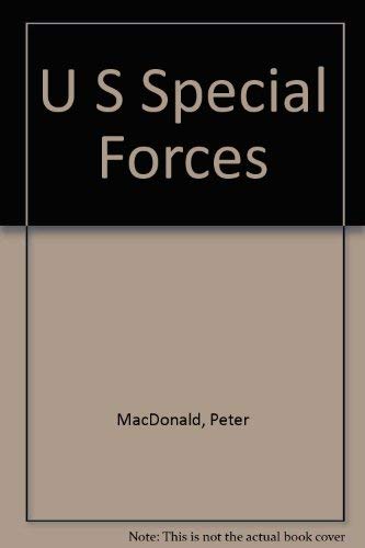 Beispielbild fr U. S. Special Forces zum Verkauf von Better World Books