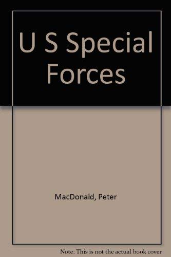 Stock image for U S Special Forces for sale by HPB-Diamond