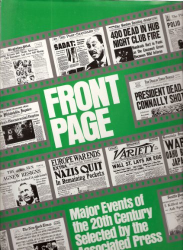Stock image for Front Page: Major Events of the 20th Century for sale by Wonder Book