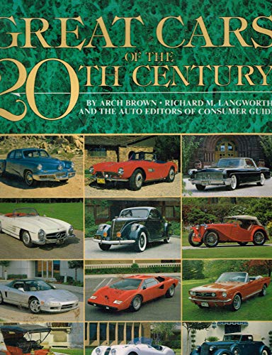 Beispielbild fr Great Cars of the 20th Century zum Verkauf von WorldofBooks