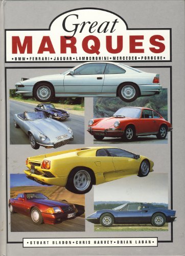 9780831740016: Great Marques: BMW, Ferrari, Jaguar, Lamborghini, Mercedes, Porsche