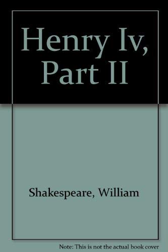 Imagen de archivo de King Henry IV, Parts 1 and 2 a la venta por Better World Books