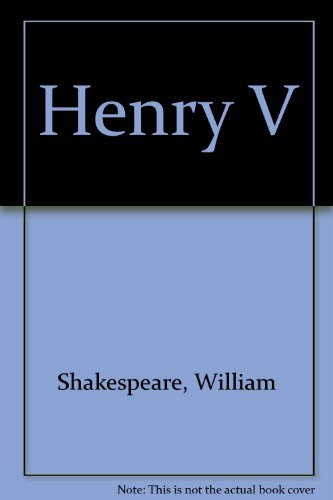 Imagen de archivo de Henry V a la venta por janet smith