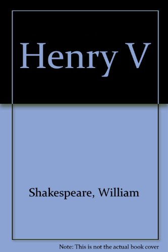 Stock image for Henry V for sale by janet smith