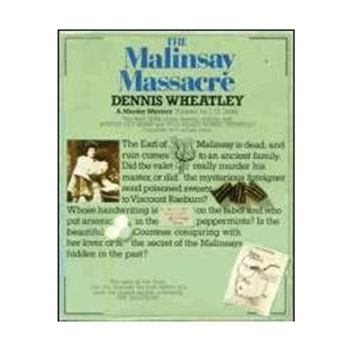 9780831757984: The Malinsay Massacre: A Murder Mystery