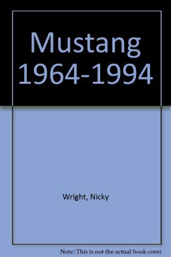 Imagen de archivo de Mustang a la venta por Better World Books