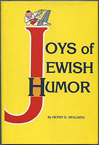 Beispielbild fr Joys of Jewish Humor zum Verkauf von Better World Books