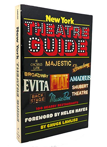 Imagen de archivo de New York Theatre Guide a la venta por Green Street Books