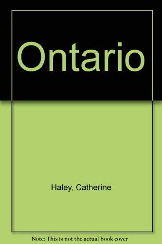 Stock image for Ontario for sale by BookHolders