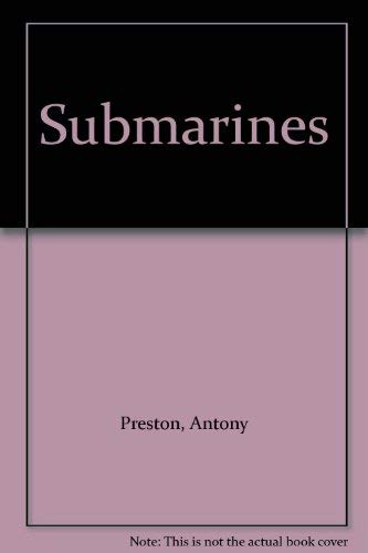 Stock image for SUBMARINES for sale by Riverow Bookshop