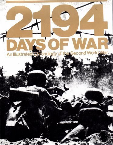 Stock image for 2194 DAYS OF WAR. for sale by Cambridge Rare Books