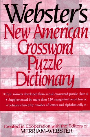 Stock image for Webster's New American Crossword Puzzle Dictionary for sale by Top Notch Books