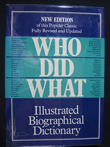 Stock image for Who Did What for sale by Better World Books