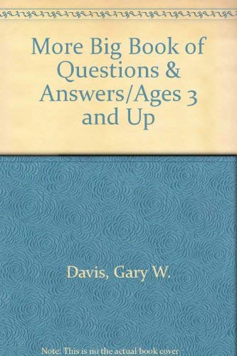 9780831797065: More Big Book of Questions & Answers/Ages 3 and Up