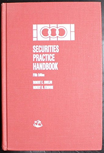 Imagen de archivo de Securities Practice Handbook a la venta por GuthrieBooks