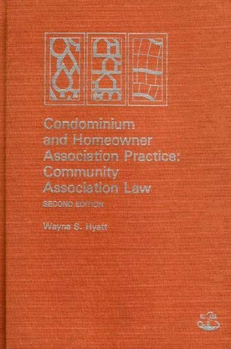 Stock image for Condominium and homeowner association practice: Community association law for sale by Jenson Books Inc